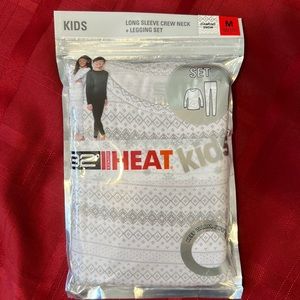 Long sleeve crew neck & legging set